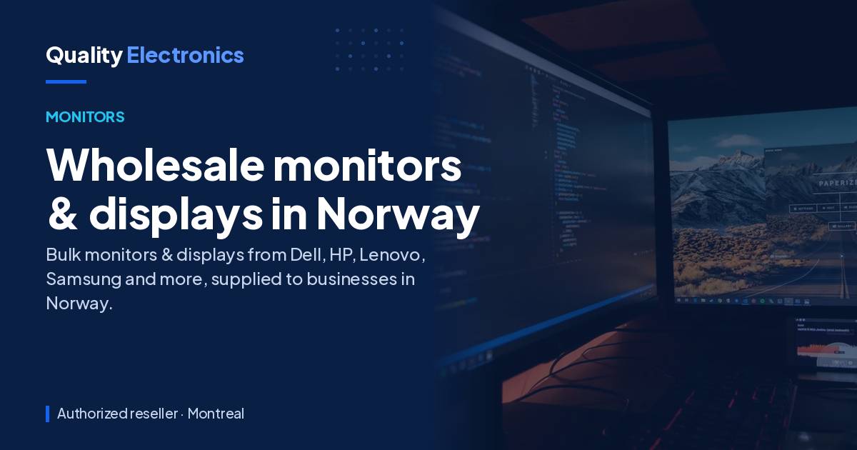 Wholesale monitors & displays in Norway