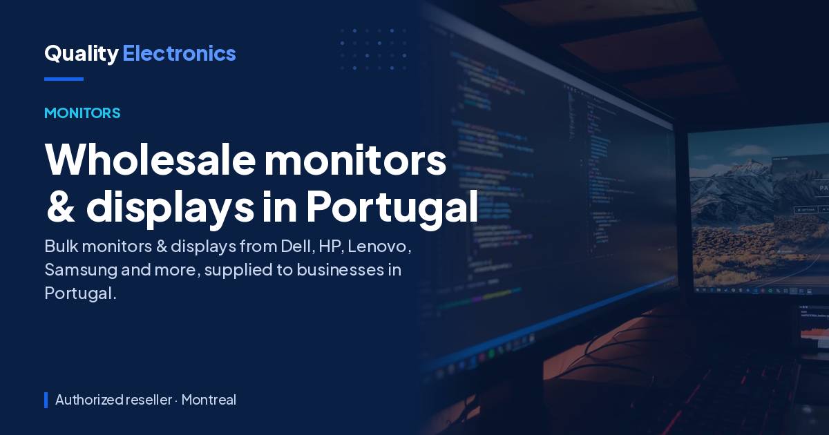 Wholesale monitors & displays in Portugal