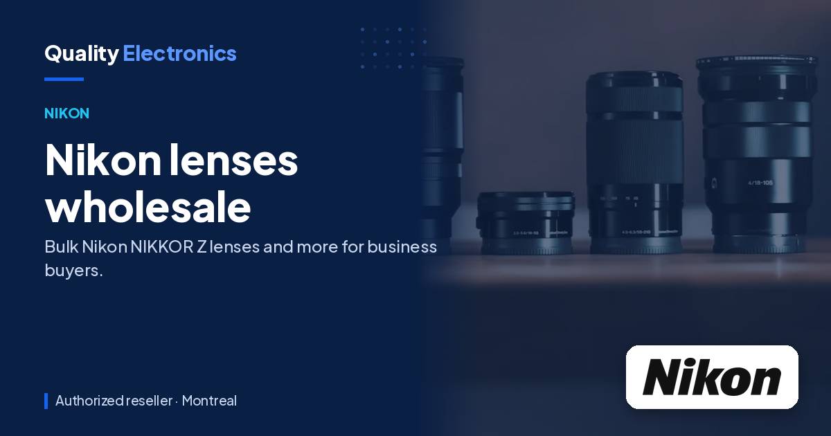 Nikon lenses wholesale