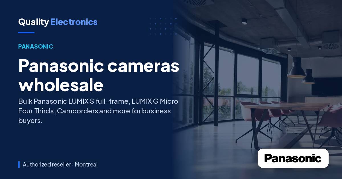 Panasonic cameras wholesale