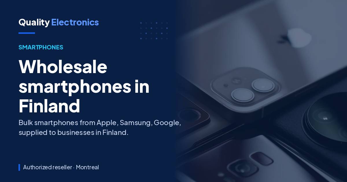 Wholesale smartphones in Finland