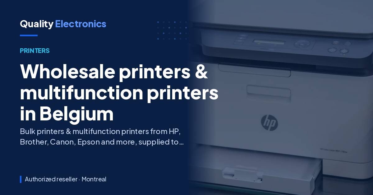 Wholesale printers & multifunction printers in Belgium