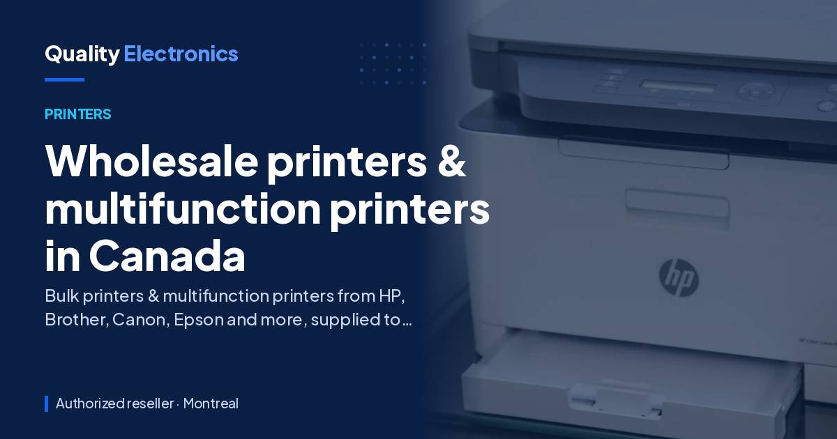 Wholesale printers & multifunction printers in Canada