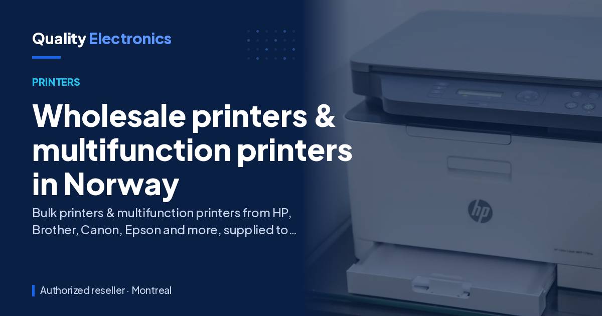 Wholesale printers & multifunction printers in Norway