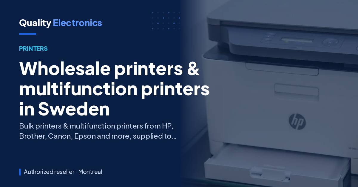 Wholesale printers & multifunction printers in Sweden
