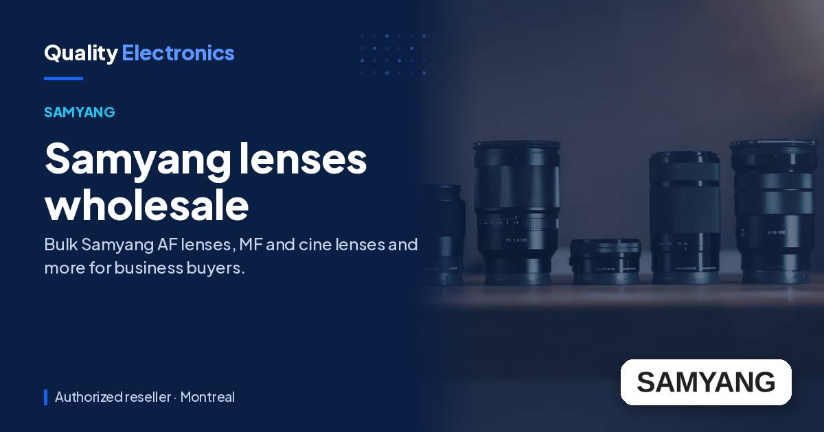 Samyang lenses wholesale