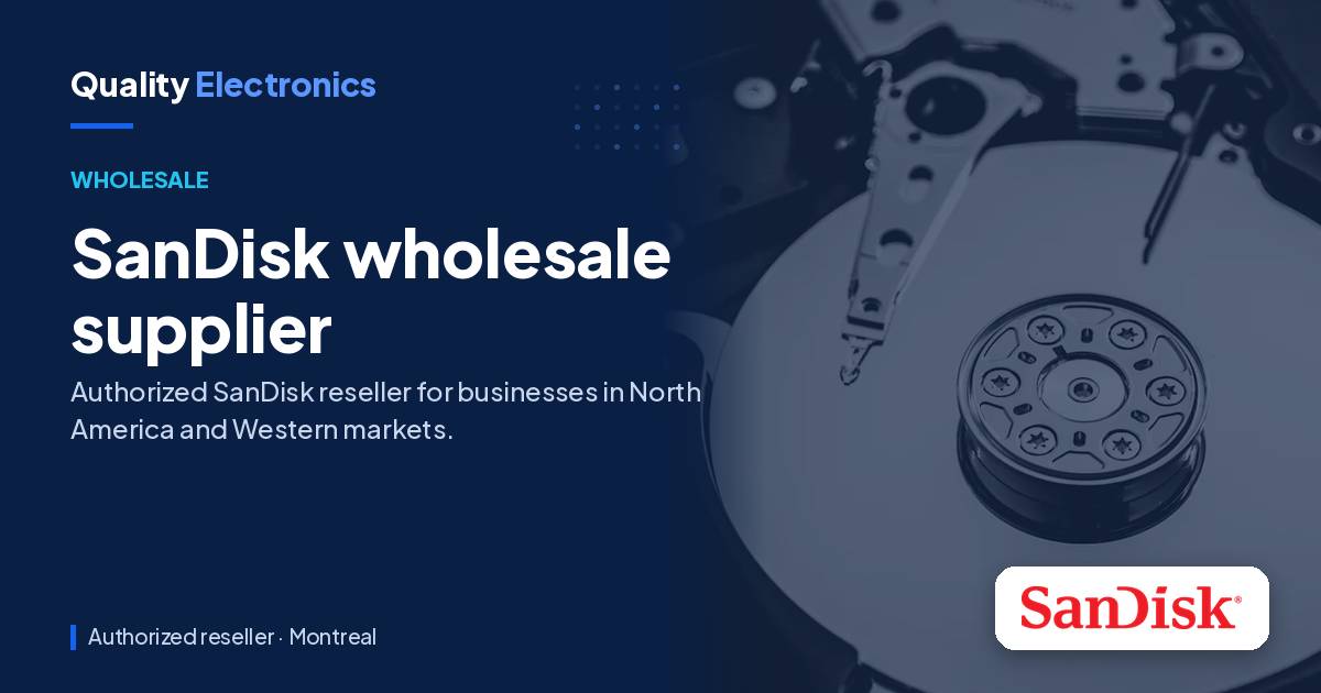 SanDisk wholesale supplier