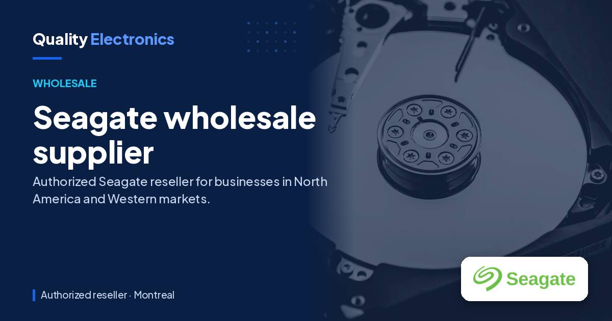 Seagate wholesale supplier