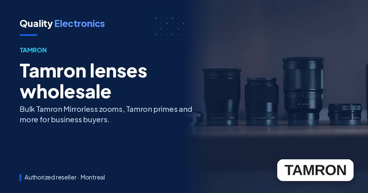 Tamron lenses wholesale