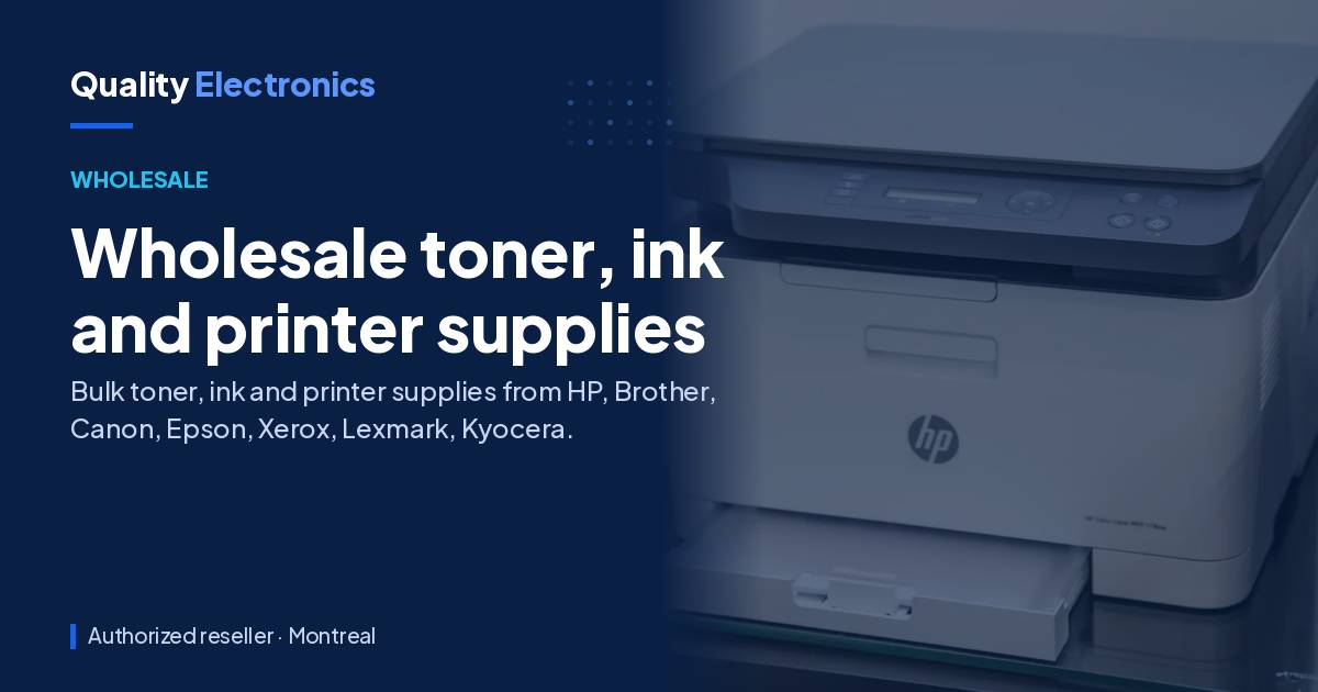 Wholesale toner, ink and printer supplies