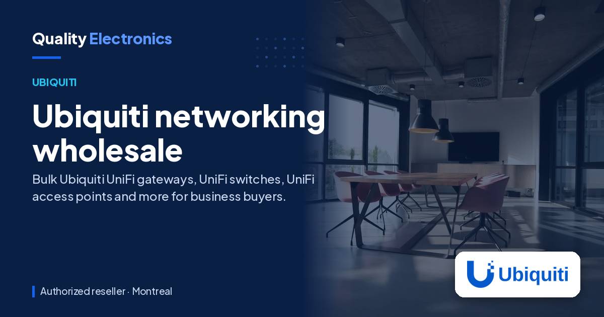 Ubiquiti networking wholesale