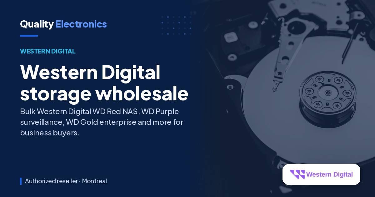 Western Digital storage wholesale