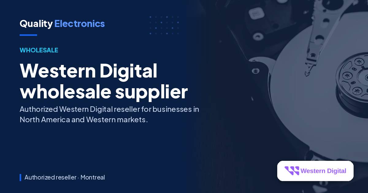 Western Digital wholesale supplier