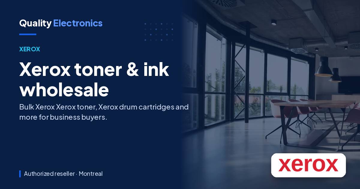 Xerox toner & ink wholesale