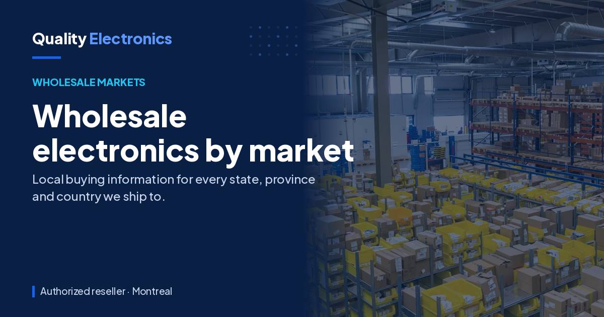 Wholesale electronics by market